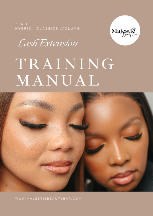 3 in 1 Eyelash training Manual